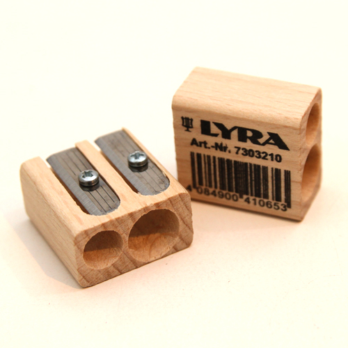 【LYRA】リラ　２穴鉛筆削り6個セット(バラ売り可)