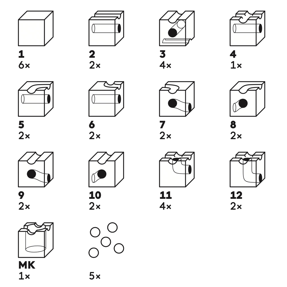 CUBORO STANDARD32 「スタンダード 32ピース」 CUBORO/キュボロ社