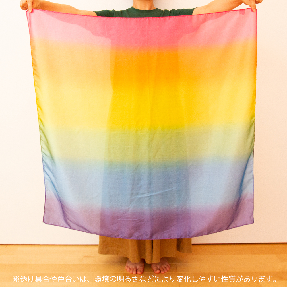 プレイシルク Rainbow [Enchanted]【Sarah's Silks/サラズシルク